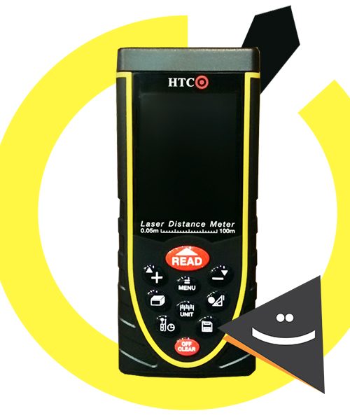 متر لیزری HTC مدل LDT01